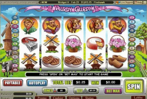 Hurdy Gurdy Slot Game