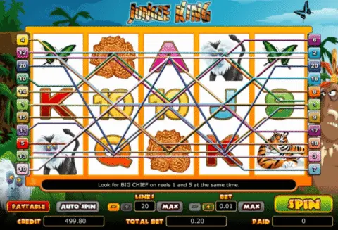 Jungle King Slot Game Free Spins