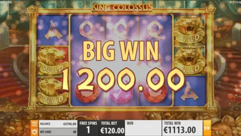 King Colossus Slot Game Free Spins