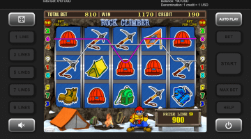 Rock Climber Slot Game