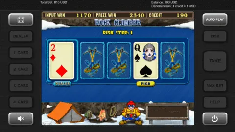 Rock Climber Slot Game Free Spins