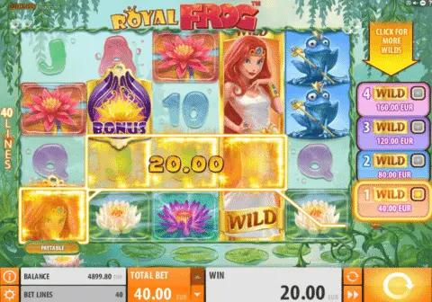 Royal Frog Slot Game