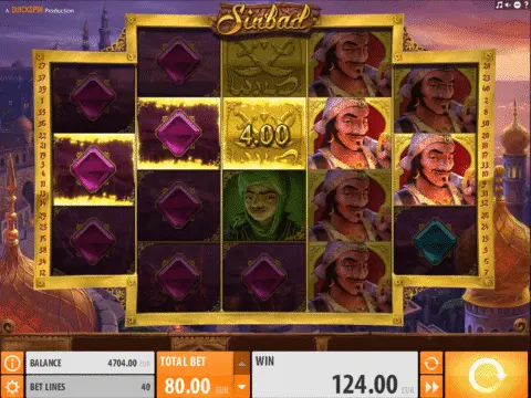 Sinbad Slot Game Free Spins