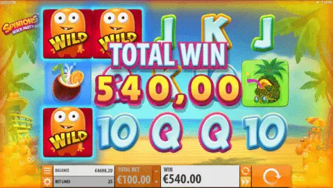 Spinions Slot Game Free Spins