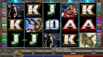 Tomb Raider Secret Of The Sword Slot Game