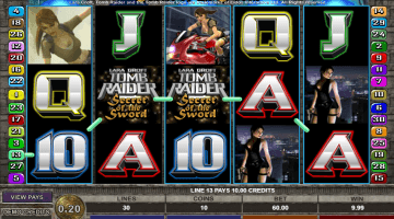 Tomb Raider Secret Of The Sword Slot Game Free Spins
