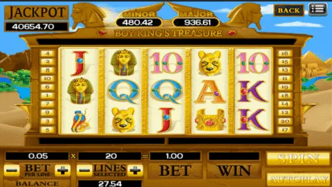 Play Boy King’s Treasure Slot