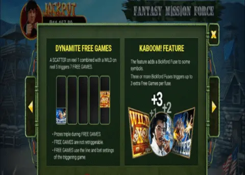 Play Fantasy Mission Force Slot