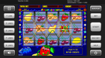 Play Fruit Cocktail Slot
