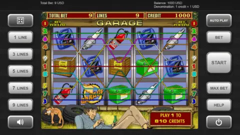 Play Garage Slot
