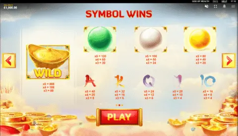 Play God Of Wealth Slot