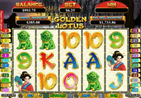 Play Golden Lotus Slot