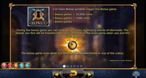 Play Holmes And The Stolen Stones Slot