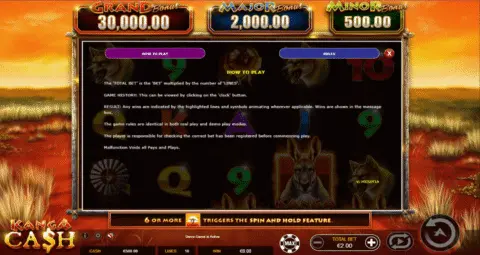 Play Kanga Cash Slot