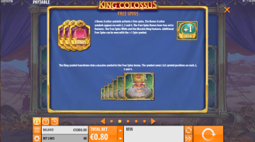 Play King Colossus Slot
