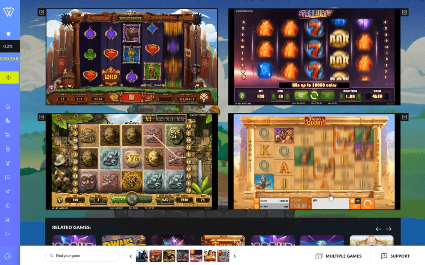 West Casino Multi Game