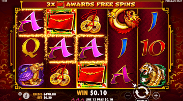 8 Dragons Slot Game Free Spins