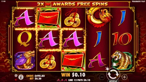 8 Dragons Slot Game Free Spins
