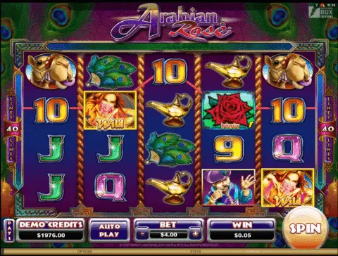 Arabian Rose Slot Game