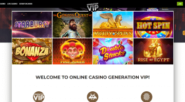 Generation Vip Casino Online Slots