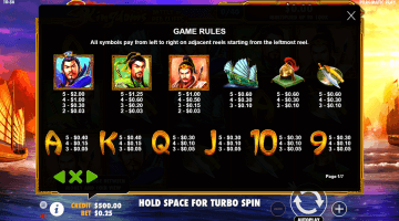 Play 3 Kingdoms Battle Of Red Cliffs Slot