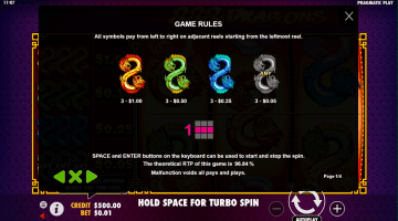 Play 888 Dragons Slot