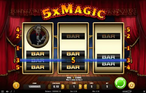 5x Magic Slot Game Free Spins
