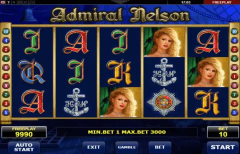 Admiral Nelson Slot Game