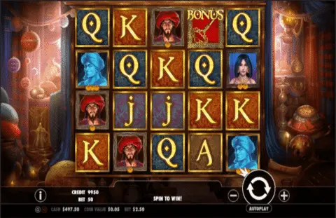 Aladdin’s Treasure Slot Game