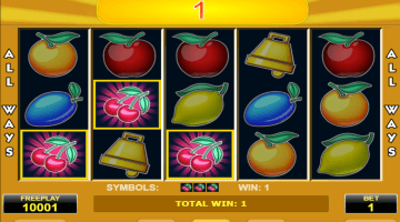 All Ways Fruits Slot Game Free Spins