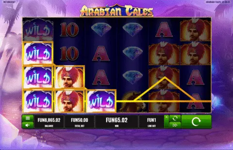 Arabian Tales Slot Game Free Spins