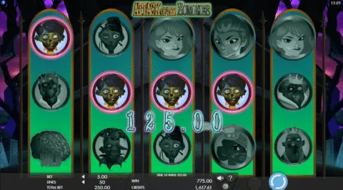 Attack Of The Zombies Slot Game