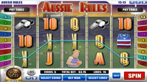 Aussie Rules Slot Game