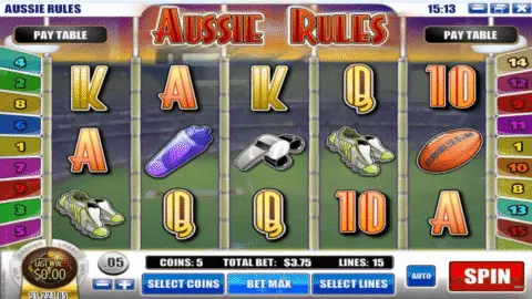 Aussie Rules Slot Game Free Spins