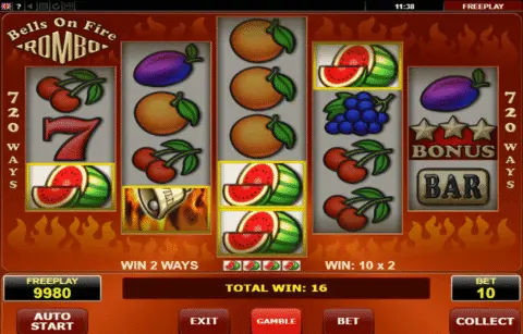 Bells On Fire Slot Game Free Spins