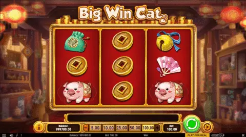 Big Win Cat Slot Game Free Spins