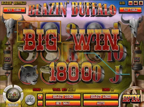 Blazin’ Buffalo Slot Game