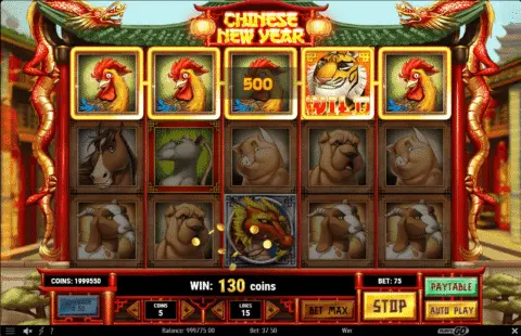 Chinese New Year Slot Game Free Spins