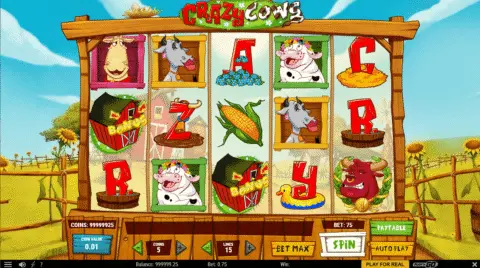 Crazy Cows Slot Game