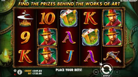 Da Vinci’s Treasure Slot Game Free Spins