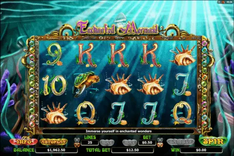 Enchanted Mermaid Slot Game Free Spins