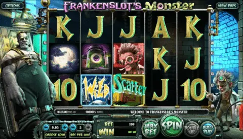 Frankenslot’s Monster Slot Game