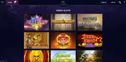 Genesis Casino Online Slots