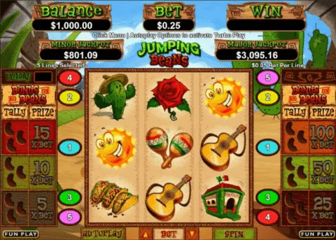 Jumping Beans Slot Game