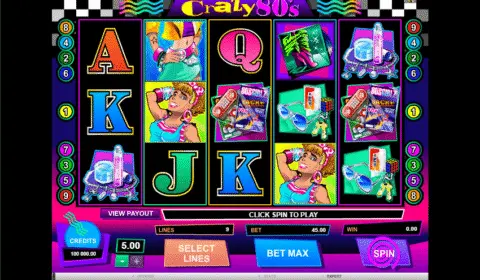 Play Crazy 80’s Slot