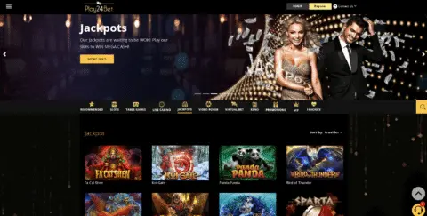 Play24bet Casino Jackpots