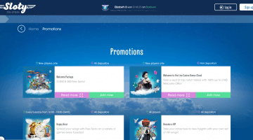 Sloty Casino Promotions