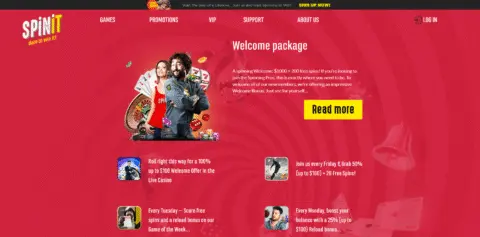 Spinit Casino Promotions