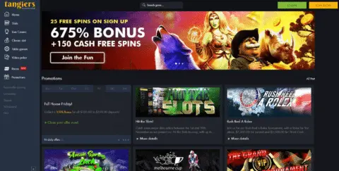 Tangiers Casino Promotions Bonuses