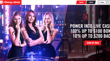 Vegas Hero Casino Bonus